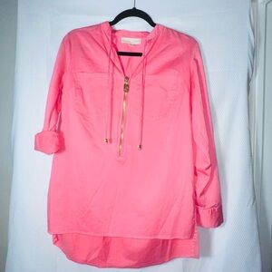 Michael Kors Vibrant Pink Tunic Top